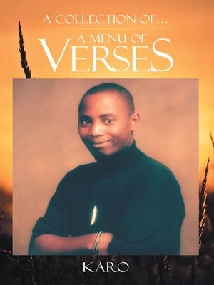 cover image of A Collection Of... a Menu of Verses